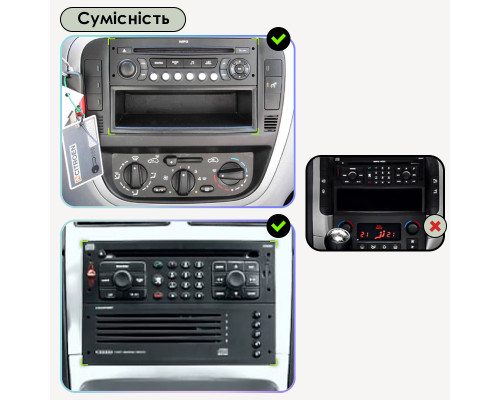 Штатная магнитола Lesko для Peugeot Expert II 2007-2012 экран 9" 4/32Gb 4G Wi-Fi GPS Top