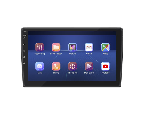 Штатная магнитола Lesko для Peugeot Partner II Рестайлинг 2012-2015 экран 9" 4/32Gb 4G Wi-Fi GPS Top