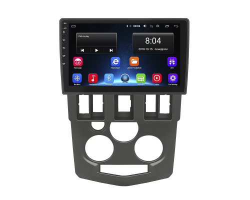 Штатная магнитола Lesko для Renault Logan I 2004-2009 экран 9" 2/32Gb Wi-Fi GPS Base