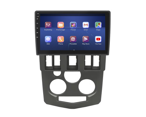 Штатная магнитола Lesko для Renault Logan I 2004-2009 экран 9" 4/64Gb 4G Wi-Fi GPS Top