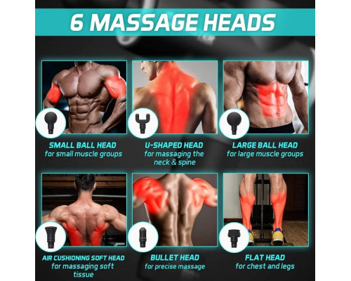 Перкусійний масажер для тіла Booster M2B (12V) – Ударний пристрій для глибокого масажу