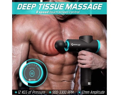 Перкусійний масажер для тіла Booster M2B (12V) – Ударний пристрій для глибокого масажу