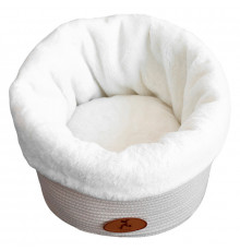 Лежак для домашних животных Hoopet 19X1303M 33*33*26 см Milk