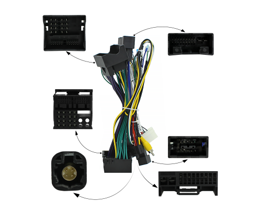 Адаптер штатного усилителя FEELDO Audi Q3 2011-2018 Q5 2009-2018 SQ5 2013-2017 CAN-BUS (7245)