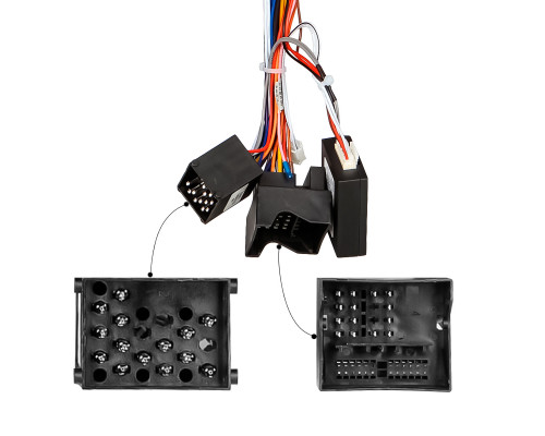 Адаптер штатного усилителя FEELDO BMW 3-Series E46 2001-2007 5-Series E39 1995-2004 X5 E53 2000-2006 CAN-BUS (7610)