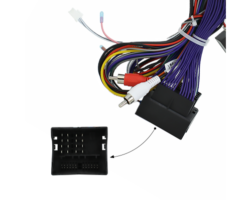 Адаптер штатного усилителя BMW X3 E83 2004-2010 CAN-BUS (6729)