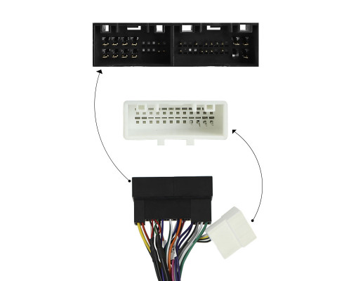 Адаптер штатного усилителя FEELDO Hyundai 2010-2019 Kia 2010+ CAN-BUS (6518)