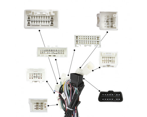 Адаптер штатного усилителя FEELDO Lexus LS430 XF30 LS 430 Toyota Celsior XF30 III3 2000-2006 + CAN-BUS Box (7497)