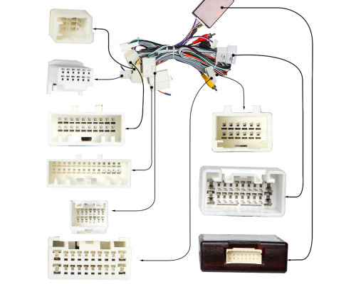 Адаптер штатного усилителя FEELDO Lexus LX470 high-end 2003-2007 (7450)