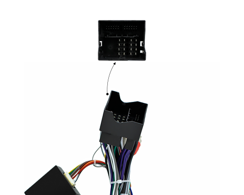 Адаптер штатного усилителя FEELDO Mercedes Benz C-Class C180/C200 2010-2014 + CAN-BUS Box (6563)