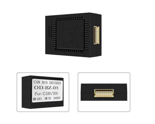 Адаптер штатного усилителя FEELDO Mercedes Benz C-Class C180/C200 2010-2014 + CAN-BUS Box (6563)