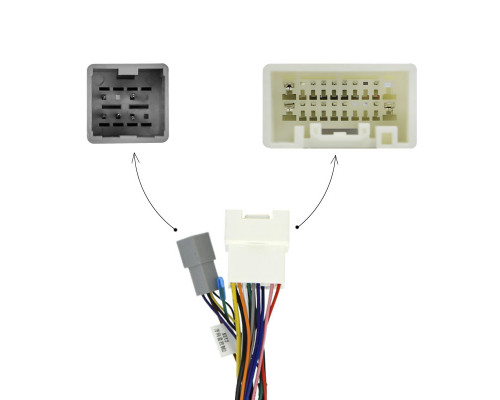 Адаптер штатного усилителя FEELDO Mitsubishi Lancer 2007-2017 Outlander 2009-2018 ASX 2010+ L200 2015+ (4469)