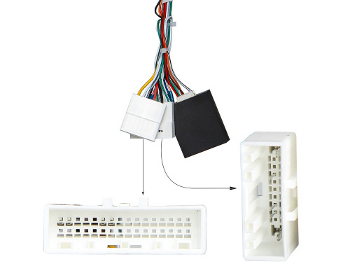 Адаптер штатного усилителя FEELDO Smart ForTwo 451 452 2003-2017 CAN-BUS (7130)