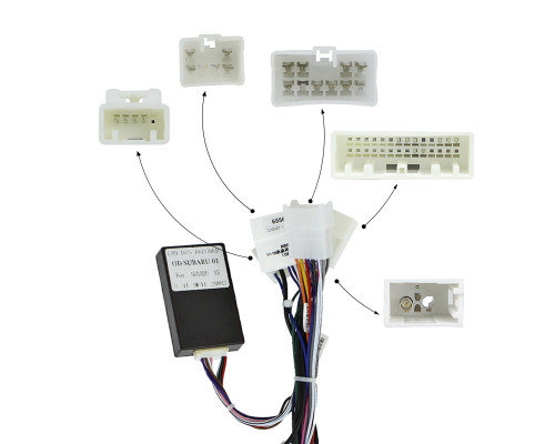 Адаптер штатного усилителя FEELDO FEELDO Subaru Forester 2016+ Impreza 2016+ Outback 2014-2018 CAN-BUS (6556)