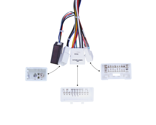 Адаптер штатного усилителя FEELDO Toyota Land Cruiser 2010-2013 Sequoia 2007+ Lexus RX330 2008-2015 CAN-BUS (6439)