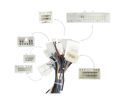 Адаптер штатного усилителя FEELDO Toyota Land Cruiser Prado 120 2002-2009 Lexus GX 470 2002-2009 CAN-BUS (7449)