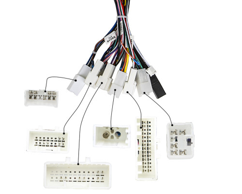 Адаптер штатного усилителя FEELDO Toyota RAV4 2013-2015 Highlander 2015-2018 Camry 2012-2017 Corolla 2013-2019 + CAN-BUS (6384)