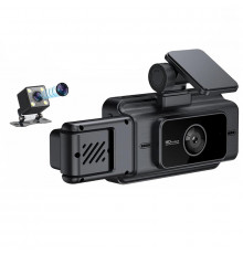 Автомобильный видеорегистратор SV3 Full HD 1080P на 3 камеры с камерой заднего вида