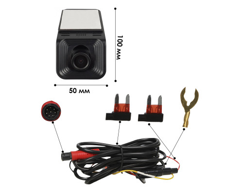 Автомобильный видеорегистратор X5 для магнитолы Full HD 1080P USB