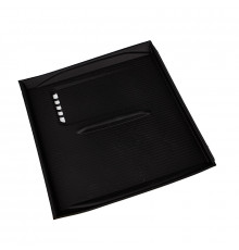 Силиконовый коврик для беспроводной зарядки BYD Yuan Plus на центральной консоли нескользящая Black