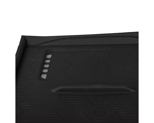 Силиконовый коврик для беспроводной зарядки BYD Yuan Plus на центральной консоли нескользящая Black