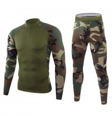 Термобілизна чоловіча A173 Green CP 3XL