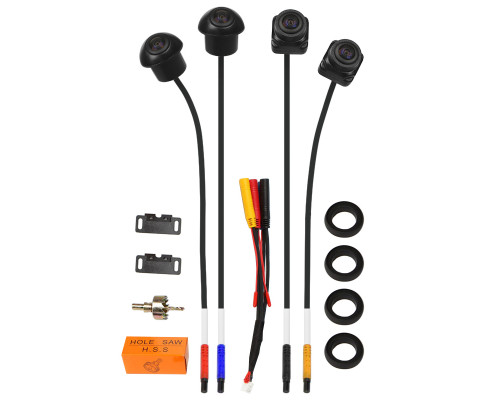 Автомобильная камера заднего вида FEELDO 360° кругового обзора (1234-240)