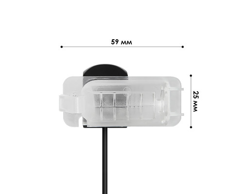 Автомобильная камера заднего вида Ford Focus 2009+ Mondeo Escape 2008-2011 Fiesta S-Max 2006-2011 (4063)