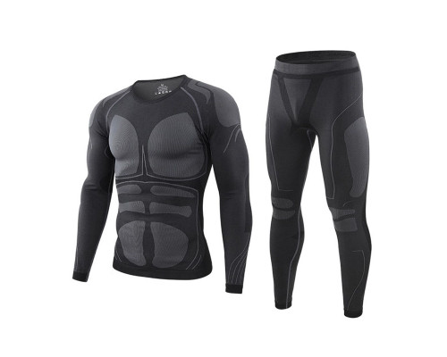 Мужское термобелье Lesko A200 Black M зимний комплект для мужчин