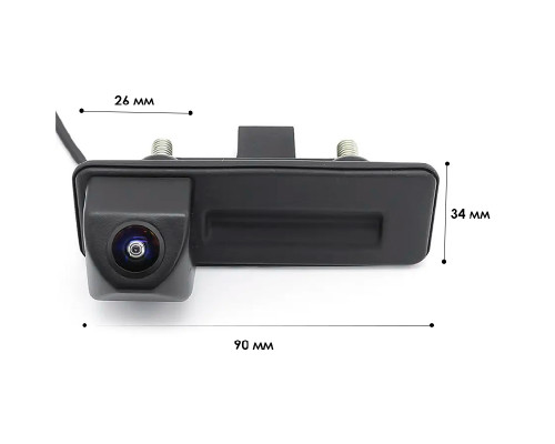 Автомобильная камера заднего вида Skoda Octavia Fabia Superb Rapid Volkswagen Passat Touareg Sharan Tiguan Audi (2803)