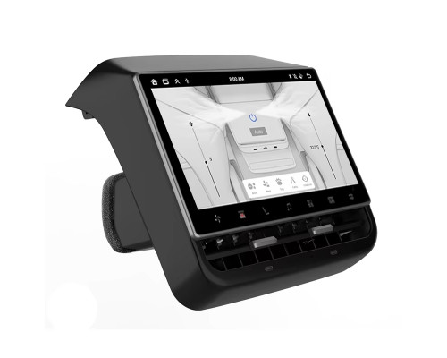 Мультимедийный экран Mekede MTS1 8,66" для Tesla model 3 Y для пассажира Android Car-Play + Android auto с Управление климатом Prime 4/64 Car-Play