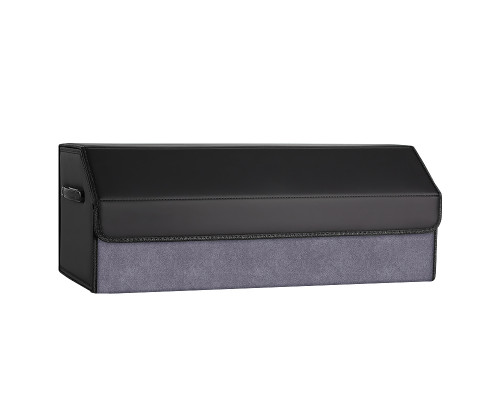 Автомобильный органайзер 5699 Gray компактный вместительный два отдела для хранения на магнитах с ручкой 75*32*29 см