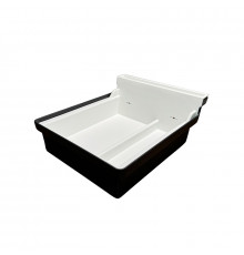 Автомобильный органайзер Tesla Model 3 (TSL23021411) центральной консоли на 2 отделения пластиковый Black + White