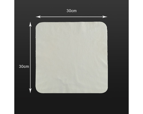 Тряпка 202043 из искусственной замши для сушки кузова автомобиля 30*30 см