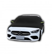 Зимняя защитная накидка чехол на лобовое стекло DF-LSDR-01 защита передних окон зеркал от снега