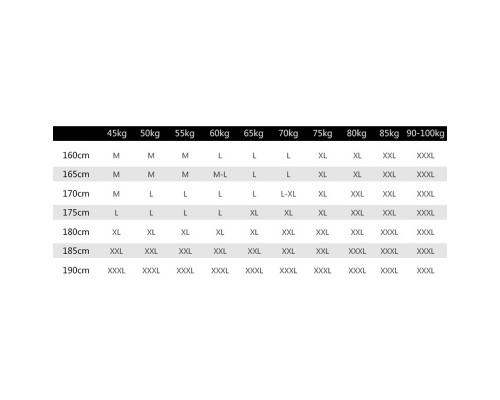 Термобілизна чоловіча Septwolves 08001 Black 3XL