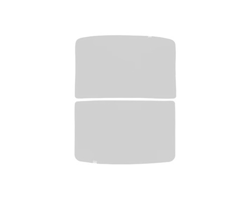 Автомобильная солнцезащитная шторка для панорамы Tesla Model Y 2020-2024 White