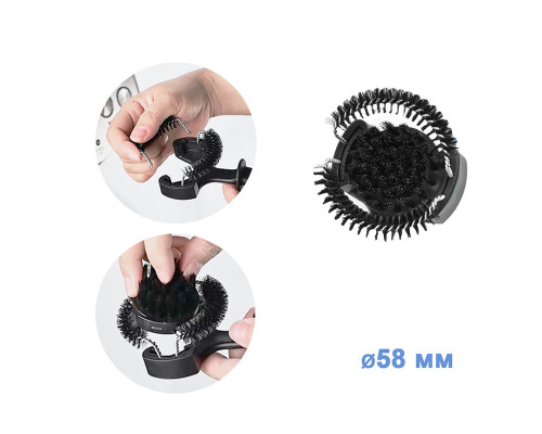Сменная насадка Choxila 11855 Brush Cleaner для чистки групп кофемашины круглая 58 мм