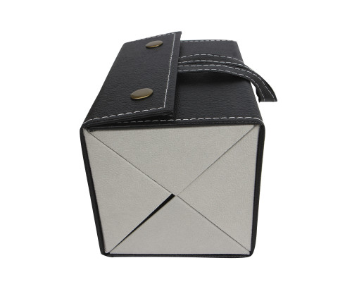 Футляр для хранения очков кладной органайзер-чехол подвесной Черный 4 отделения