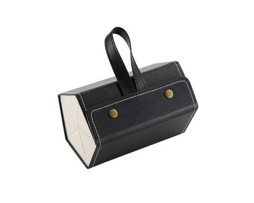 Футляр для хранения очков кладной органайзер-чехол подвесной Черный 5 отделений