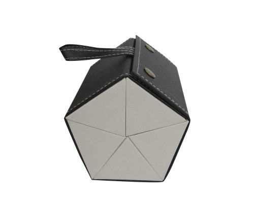 Футляр для хранения очков кладной органайзер-чехол подвесной Черный 5 отделений