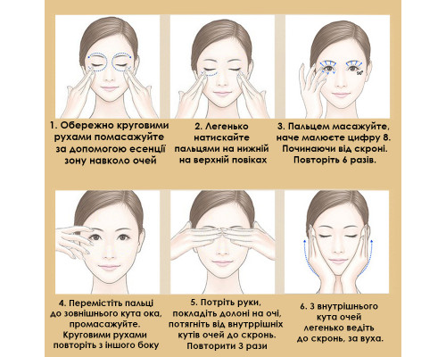 Сыворотка в капсулах увлажняющая и восстанавливающая для глаз VEZE Moisturizing Eye Cream 30 капсул