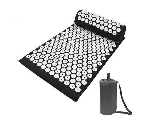 Коврик аппликатор Кузнецова для акупунктуры Dobetters Black