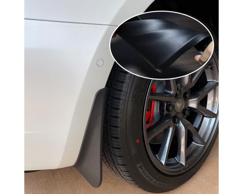 Брызговики на авто Tesla model 3 2016+ защищают кузов от грязи пыли камней 4 шт