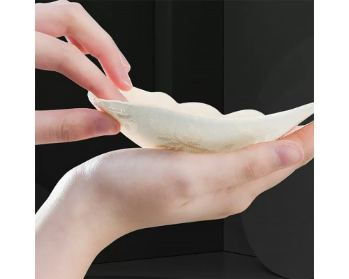 Бюстгальтер-невидимка Fly Bra G00D89 с эффектом Рush Up без бретелей кружевной лиф Бежевый D