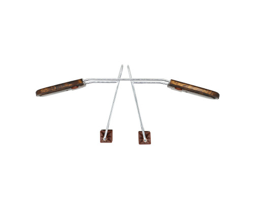 Автомобильная вешалка 11568 (11569) для верхней одежды на подголовник плечики Brown