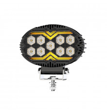 Светодиодная фара DXZ 55C-BW-T9 9 LED водонепроницаемая White+Yellow
