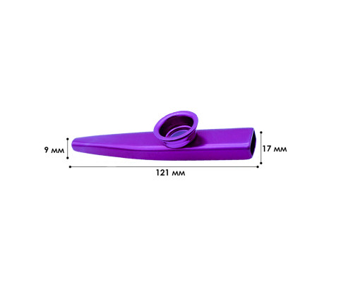 Музыкальный инструмент Kazoo реабилитационное оборудование тренировка мышц рта казу Violet