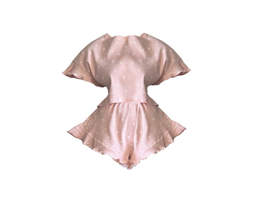 Женский комплект для дома и сна SM24302Y88DHX футболка и шорты женская пижама Pink S