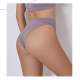 Женские бесшовные трусики бразилианы в рубчик A02# Лиловый XL